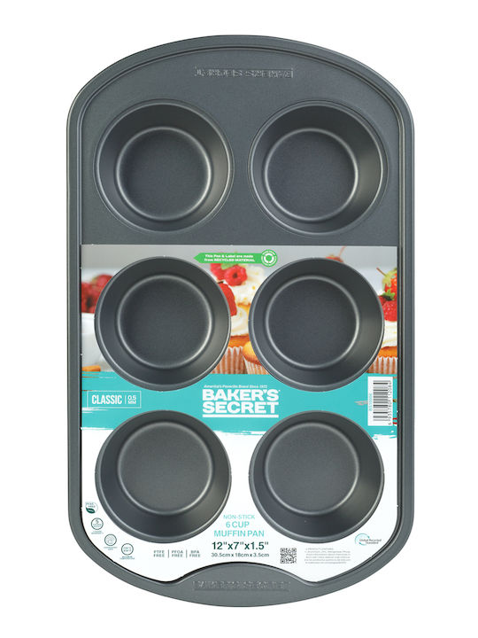 Bakeware Tin For Cupcakes/Muffins 31.3x18.6x3.6cm