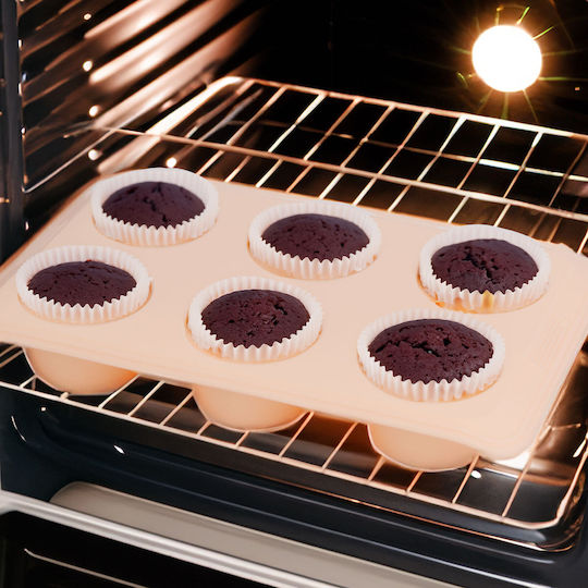 Bakeware Tin For Cupcakes/Muffins Made Of Silicone 30x18cm