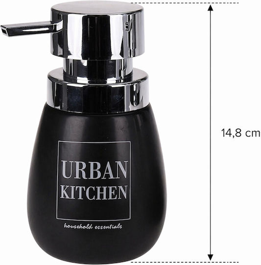 MRShome Metallic Black Dispenser 300ml