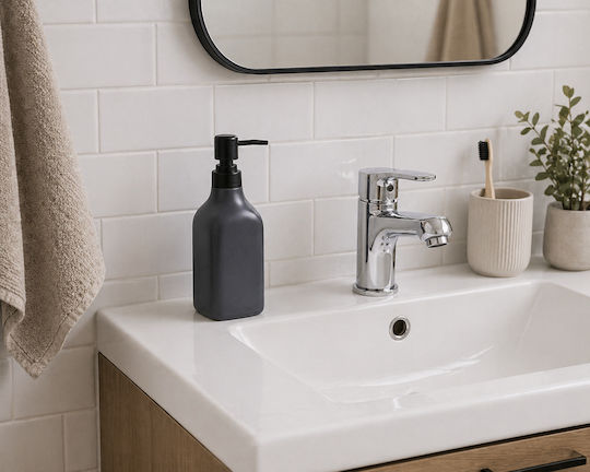 MRShome Ceramic Black Dispenser 350ml