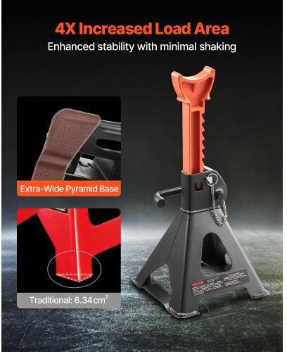Vevor Vehicle Support Tripod With Lifting Capacity Up To 3 Tons