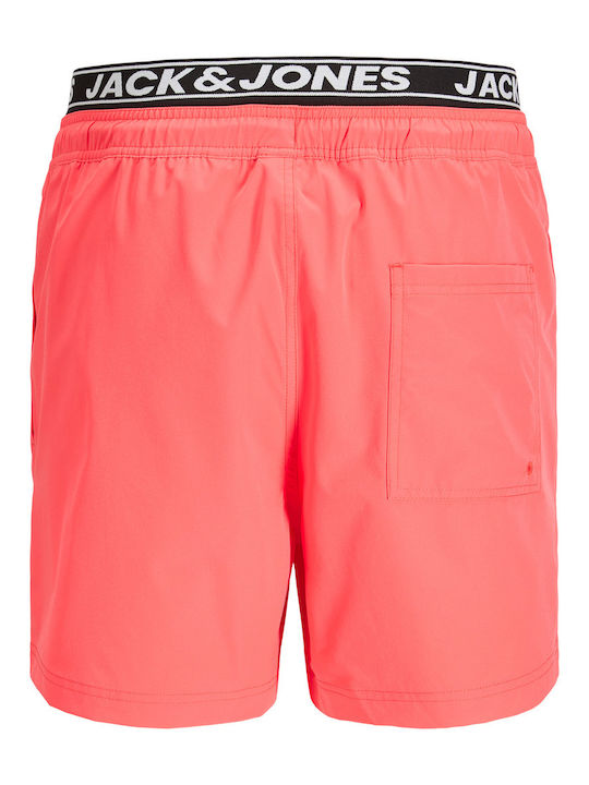 Men's Swimwear Shorts Hot Coral