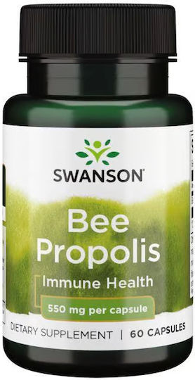 Swanson Bee Propolis 550mg 60 capace