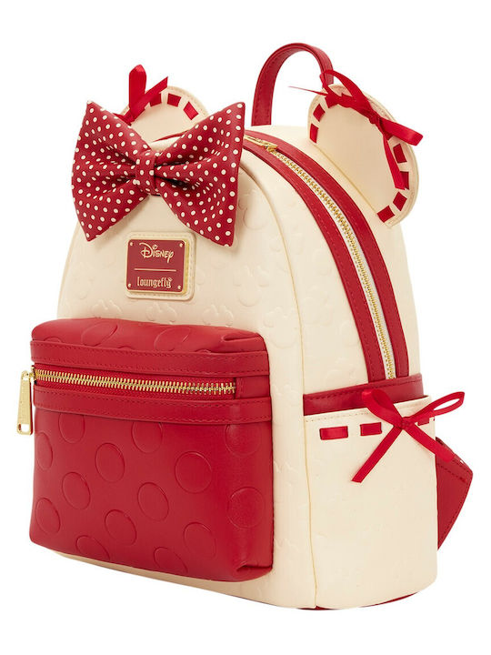 Loungefly Kinder Tasche Rucksack Rote Disney Minnie Mouse Rock Dots Mini Loungefly Kinder Tasche Rucksack Rote Disney Minnie Mouse Rock Dots Mini