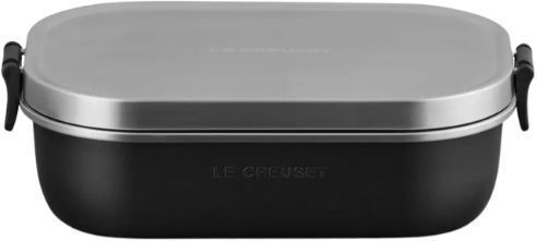 Le Creuset Le Creuset Inox Mittagsbox Mit Fächern Grau 900ml