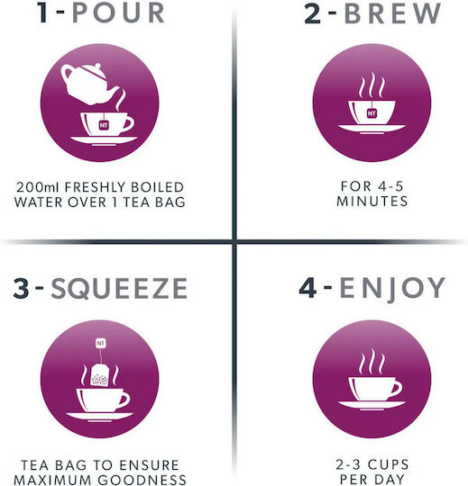 NutraTea Elderberry & Echinacea 40gr 20 φακελίσκοι Elderberry