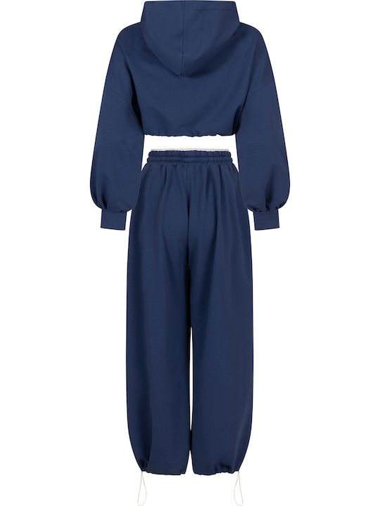 Sweatpants Set Navy Blue