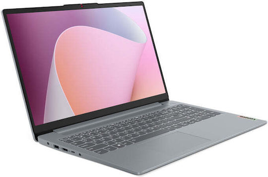 Lenovo IdeaPad Slim 3 15AMN8 15.6" IPS Full HD Ryzen 5-7520U 16GB 512GB SSD Без Операционна Система Арктически Сив Език На Клавиатурата BG