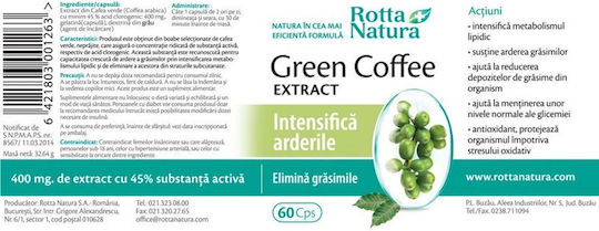Rotta Natura Cafea verde 60 capace