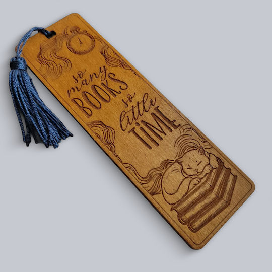 Holz Lesezeichen Mit Graviertem Spruch Designs