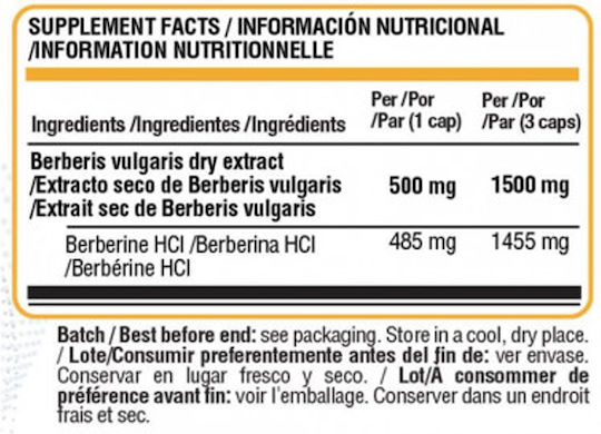 LifePro Berberine 500mg 90 capsule veget