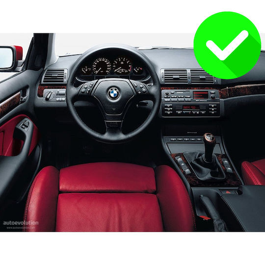Carmedia Ηχοσύστημα Αυτοκινήτου για BMW Σειρά 3 (E46) 1998-2005 (Bluetooth/USB/WiFi/GPS/Apple-Carplay/Android-Auto) με Οθόνη Αφής 9"