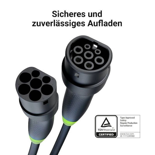 AC Charging Cable 5m Type 2 - Type 2 M3XW129000