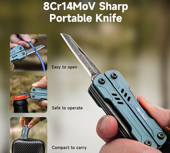NexTool Mini Πολυεργαλείο Μαύρο