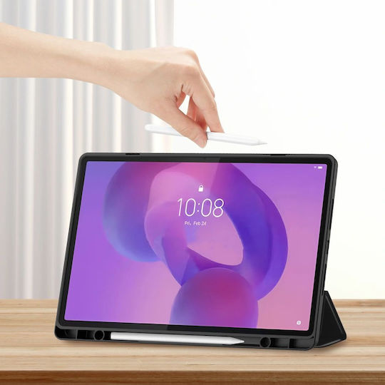 Tech-Protect Флип капак Черен (Lenovo Idea Tab Plus 12.1 TB-361)