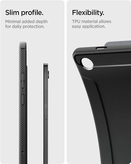 Spigen Flip Cover Durable Blacη (Galaxy Tab A11+ (X230, X235, X236)) ACS10463