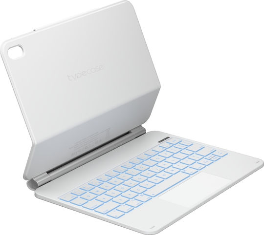 Typecase Klappdeckel Robust mit Tastatur Weie (iPad 11 A16 2025, iPad 10,9 2022)