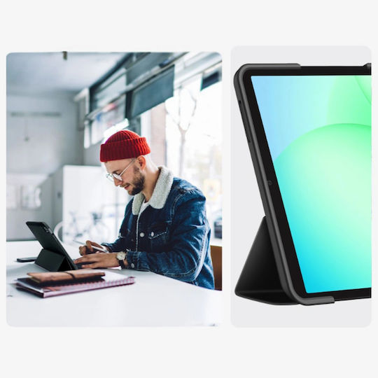 Tech-protect Smartcase Galaxy Tab A9 A11 8.7 X110 X115 X133 X135 Черен
