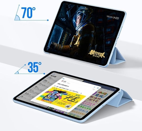 Tech-Protect Smartcase Флип капак Тъмносин (Galaxy Tab A9, A11 8.7 X110, X115, X133, X135)