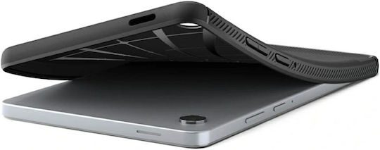 Spigen Rugged Armor Back Cover Durable Black Samsung Galaxy Tab A11
