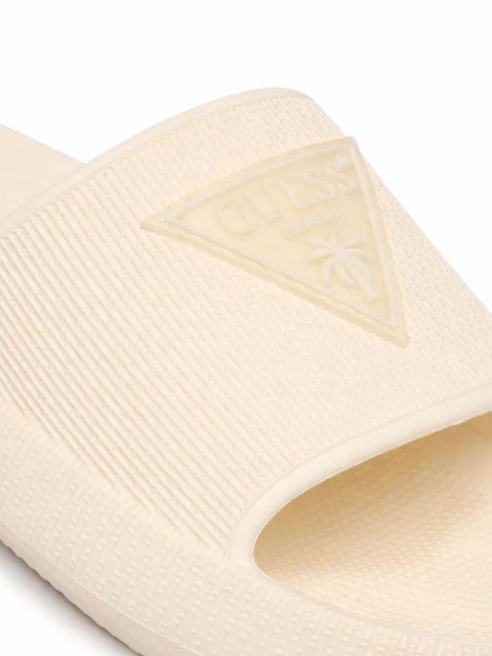 Flip Flops in Beige Colour