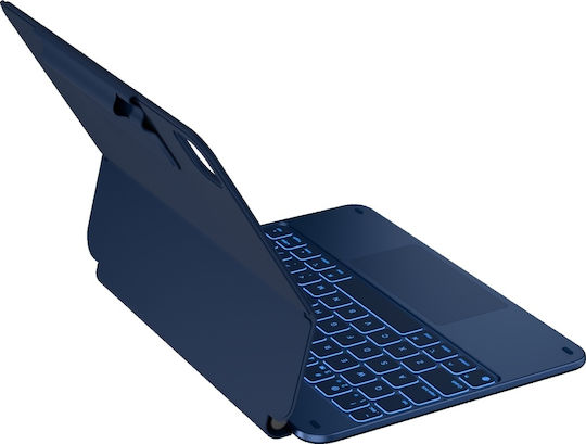 Typecase Калъф Edge Клавиатура iPad Air 11 2024/2025 Pacific Blue Kb206-110-d-pbu-pbu-b-us-v5b