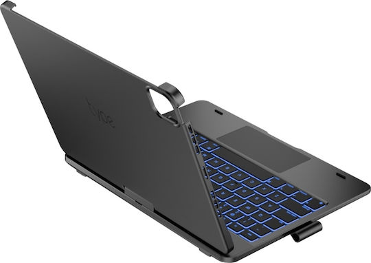 Typecase Case Flexbook Touch Tastatur iPad Air 11 2024/2025 Grau Kb201t-110-b-sgy-blk-b-us-v4