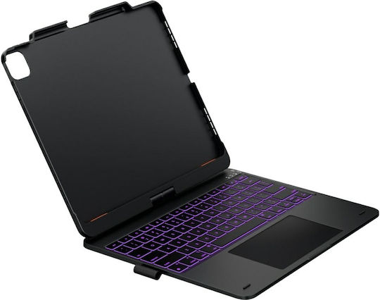 Typecase Case Flexbook Touch Tastatur iPad Air 13 2024/2025 Schwarz Kb201t-129-c-blk-blk-b-us-v4