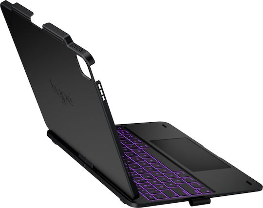 Typecase Case Flexbook Touch Tastatur iPad Air 13 2024/2025 Schwarz Kb201t-129-c-blk-blk-b-us-v4