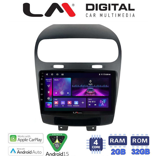 LM Digital Auto-Audiosysteme für Fiat Freemont 2008 Bluetooth USB Eingebautes Wi-Fi GPS Apple CarPlay Android Auto