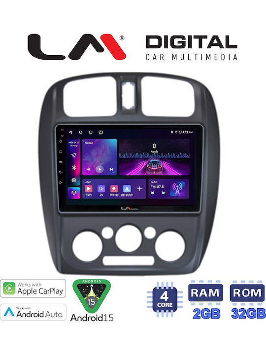 LM Digital Auto-Audiosysteme für Mazda 323 1999>2004 Bluetooth USB Eingebautes Wi-Fi GPS Apple CarPlay Android Auto