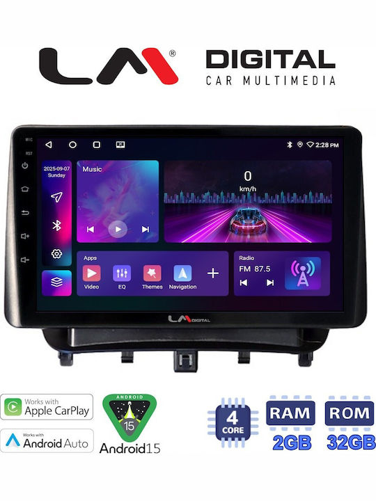 LM Digital Ηχοσύστημα Αυτοκινήτου για Ford Transit Courier 2014> (Bluetooth/USB/WiFi/GPS/Apple-Carplay/Android-Auto)