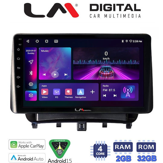 LM Digital Auto-Audiosysteme für Ford Transit Kurier 2014 Bluetooth USB Eingebautes Wi-Fi GPS Apple CarPlay Android Auto