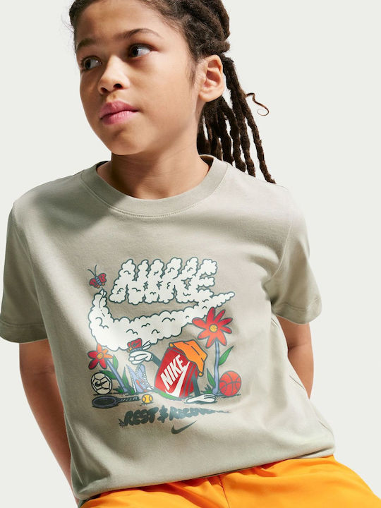 Kinderoberteile T-Shirt Grün Nsw