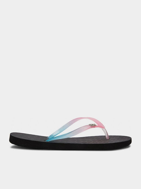 Viva Gradient Women's Flip Flops Black