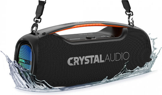 Crystal Audio Groove 100 ΒΤ Ηχείο Bluetooth 100W με Διάρκεια Μπαταρίας έως 8 ώρες Μαύρο