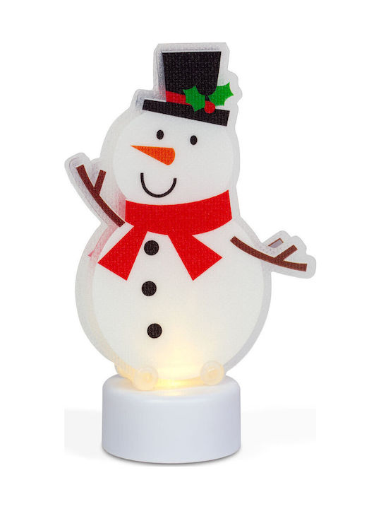LED Schneemann Dekoration Warme Licht Batteriebetrieben