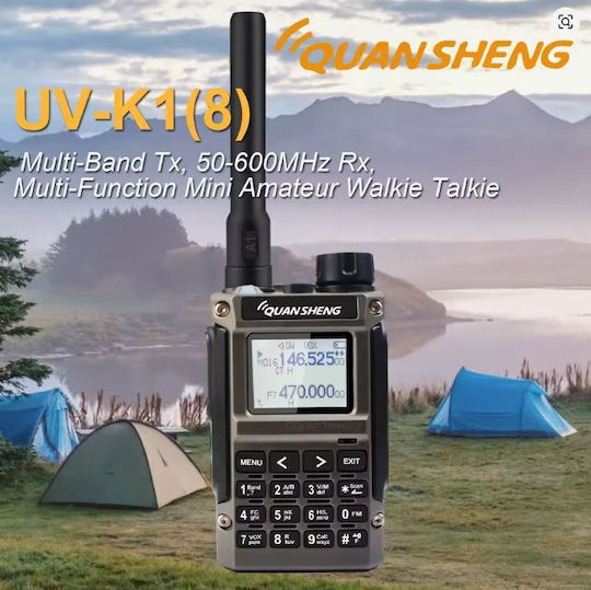 Quansheng UV-K1(8) Airband-VHF 5W mit Monochrome Anzeige