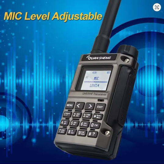 Quansheng UV-K1(8) Airband-VHF 5W mit Monochrome Anzeige