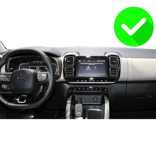 Carmedia Ηχοσύστημα Αυτοκινήτου για Citroen C5 Aircross 2017-2021 (Bluetooth/USB/WiFi/GPS/Apple-Carplay/Android-Auto) με Οθόνη Αφής 9"