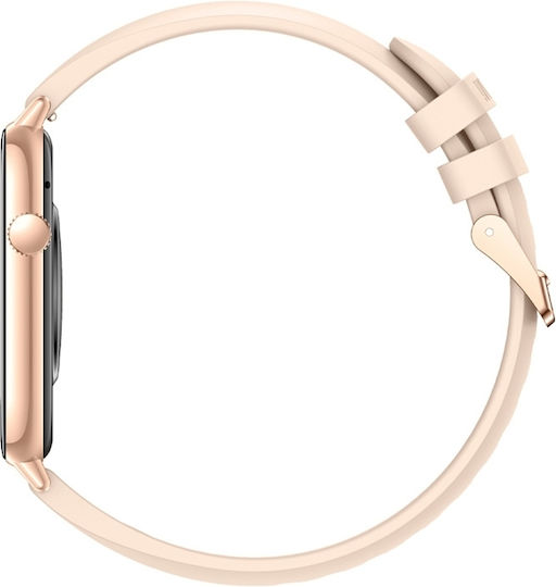 Colmi C28 Smartwatch mit Herzfrequenzmesser Gold