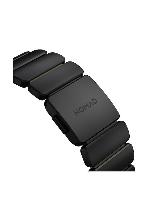 Nomad Stratos Band Black Titanium Forest Green Fkm Aw 45 46 49mm Nm009575858