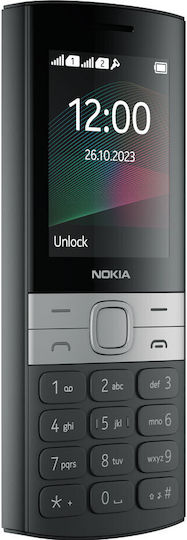 Nokia 150 2023 Dual SIM Κινητό (Αγγλικό) Μαύρο