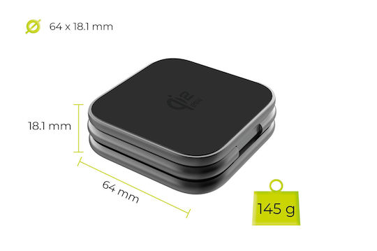 Mobile Origin Φορτιστής Magsafe 25W Μαύρος (MO-USF-PW36-BLK)