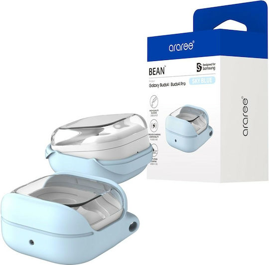 Araree Θήκη Σιλικόνης σε Μπλε χρώμα για Samsung Galaxy Buds 4 / 4 Pro