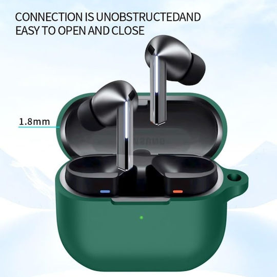 Techsuit Husă în culoarea Albastru marin pentru Samsung Galaxy Buds 3 / 3 FE / 3 Pro