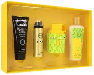 Armaf Odyssey Limoni Fresh Edition Set Edp 100 Ml + Body Spray + Shower Gel + Shampoo Fresh Luxury