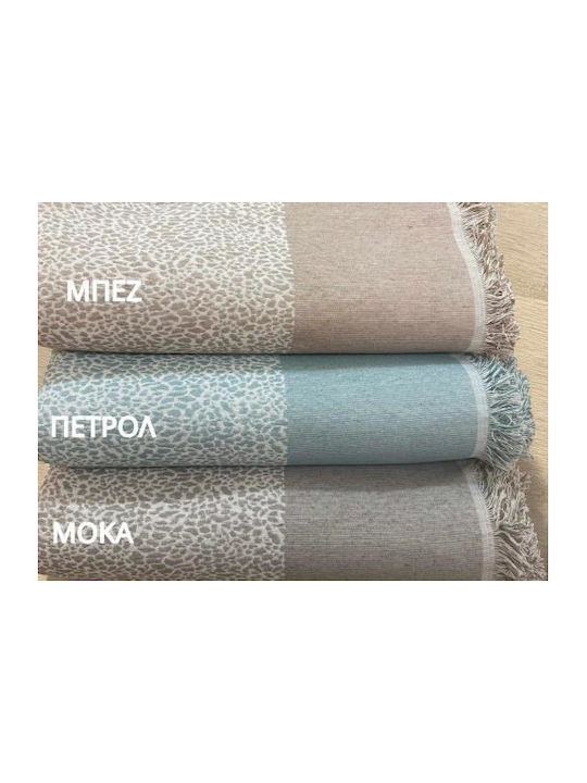 Linea Home Lyn Ριχτάρι Πολυθρόνας 180x160εκ. Πετρολ