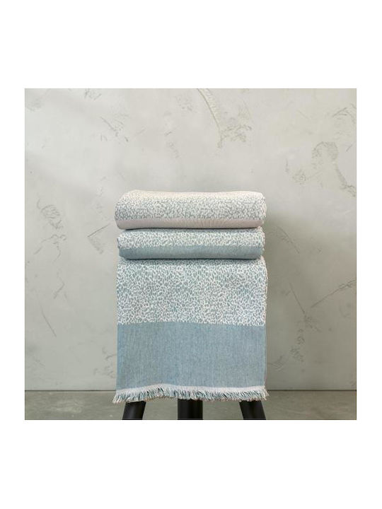 Linea Home Lyn Zweisitzer-Sofa Überwurf 180x240cm Petrol Blau