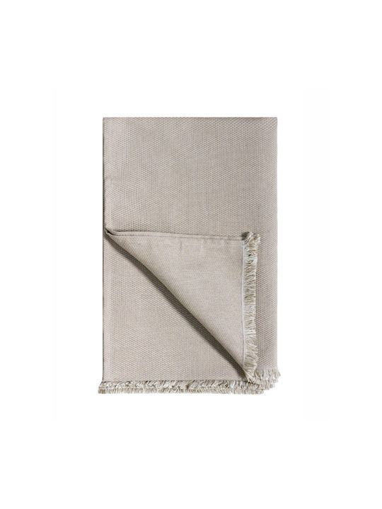 Kentia Everan 26 Armchair Throw 85x200cm Beige